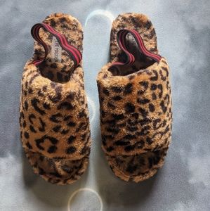 Steve Madden Leopard Fur Sandals